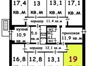 Комната 19 м в Калининском р-не СПб - Жилая недвижимость, Продажа комнат Санкт-Петербург