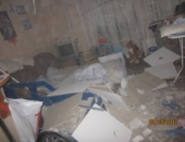 В квартире дома на Дивенской улице обвалился потолок